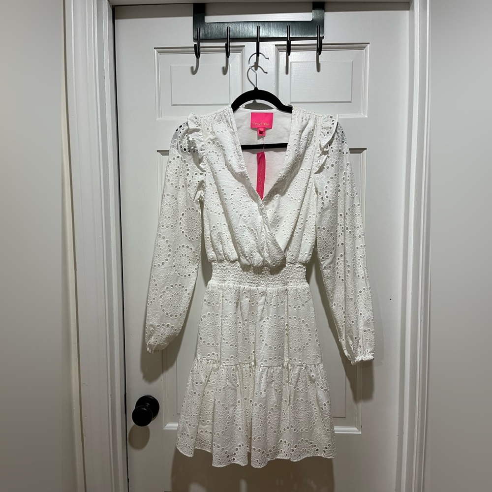 Lilly Pulitzer White Eyelet Dress